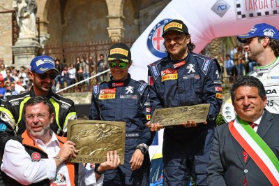 Andreucci su Peugeot vince la Targa Florio numero cento, secondo il siciliano Nucita