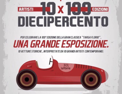 DIECIPERCENTO – 10 ARTISTI X 100 EDIZIONI “Targa Florio”